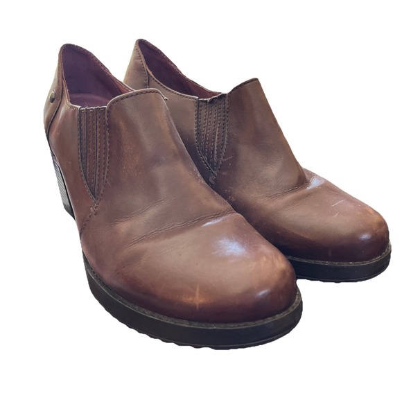 Dansko Shoes - Dansko Brown Leather Heeled Dress Shoes Women's European Size 41 US Size 10